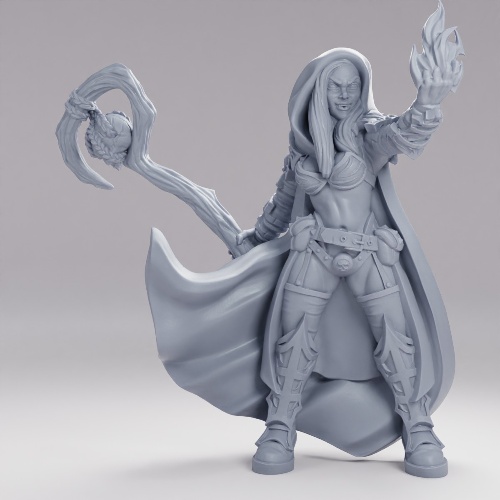 Picture of Female Necromancer A