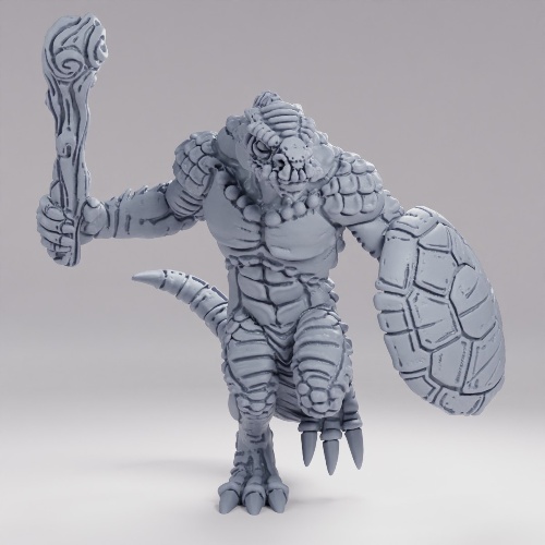Picture of Lizard Warrior Pose B