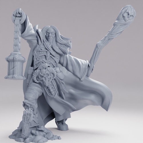 Picture of Male Necromancer Pose A