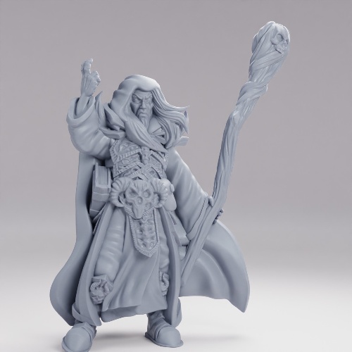 Picture of Male Necromancer Pose B