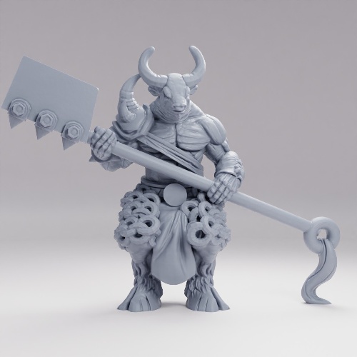 Picture of Minotaur Fighter Pose B