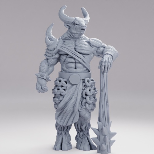 Picture of Minotaur Fighter Pose C