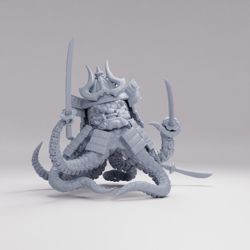 Picture of Samurai Octopus Pose B