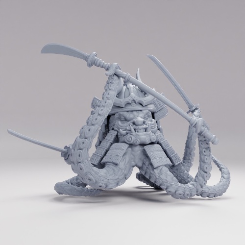 Picture of Samurai Octopus Pose C