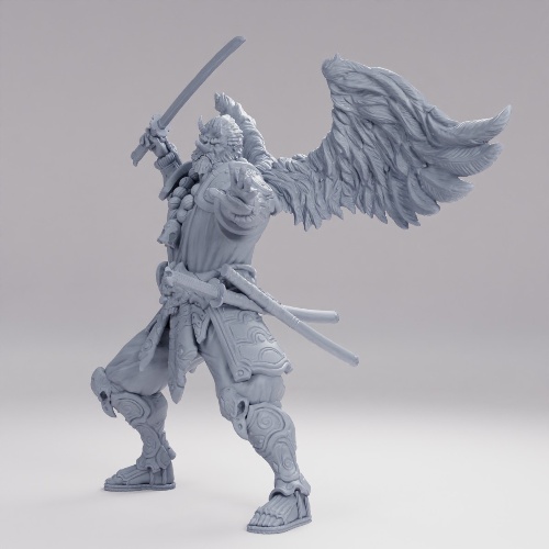 Picture of Tengu Katana Pose C