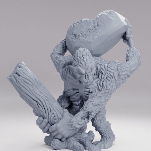 Picture of Zombie Gorilla Pose C