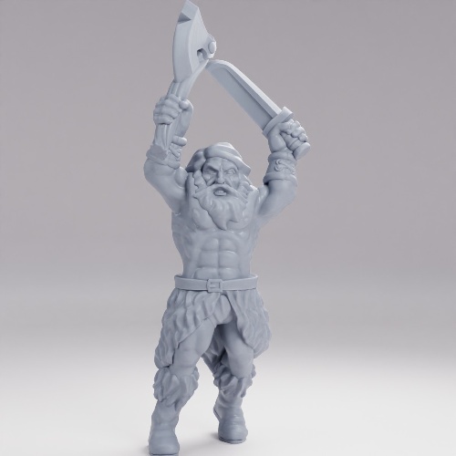 鋼の腹を持つ狂戦士（アイアン・ガット・バーサーカー） の画像