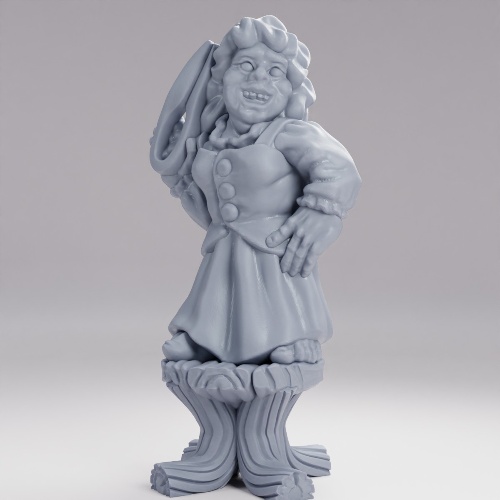 Picture of Halfling Barber Stool