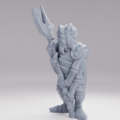 Picture of Insect Warrior Halberd