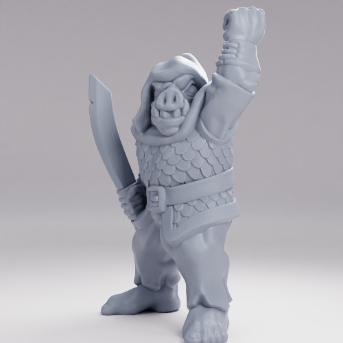 Picture of Pigface Orc Sword