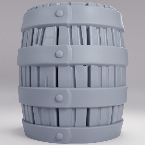 Picture of Wood Barrel