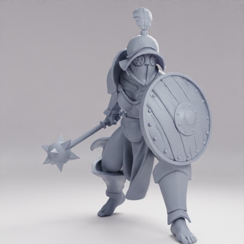 砂にまみれた闘技場の戦士 の画像