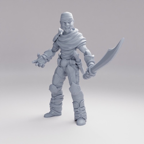 Picture of Bandit Melee Pose A Sword