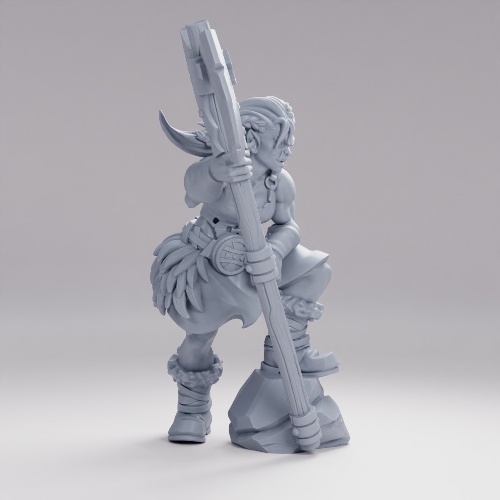 Picture of Berserk Female Orc
