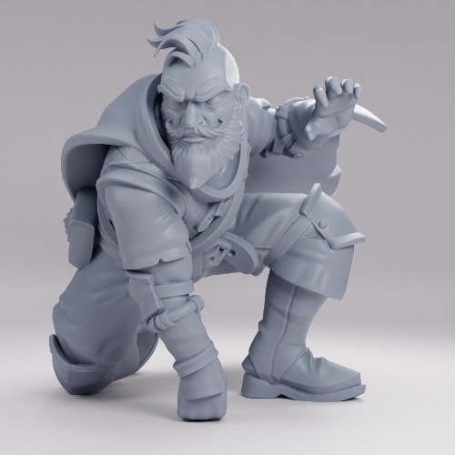 Picture of Caped Rogue Power Stance