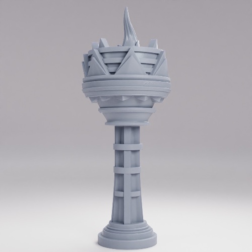 Picture of Castle Torch E Lit