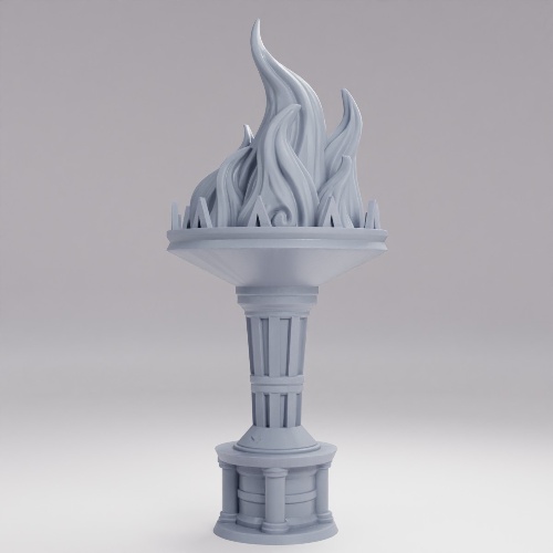 Picture of Castle Torch F Lit