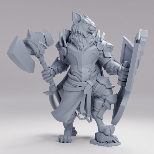 Picture of Catfolk Paladin A