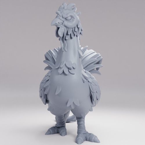 石化のコカトリス の画像