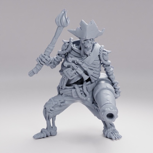 Picture of Deathly Cannon Skeleton B