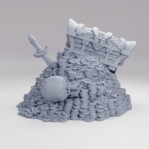 Picture of Dragon Vault Treasure Pile B