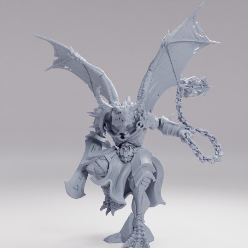 Picture of Dragonborn Barbarian Parrying
