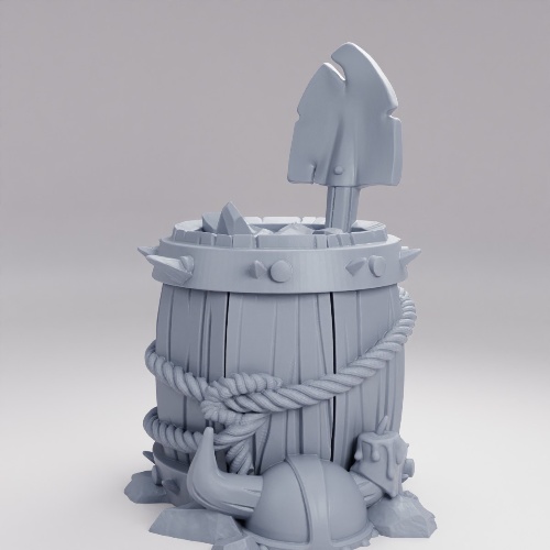 Picture of Dwarven Mine Props Pile C