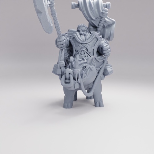 Picture of Dwarven Rider A Axe