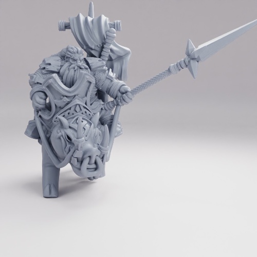 Picture of Dwarven Rider C Spear