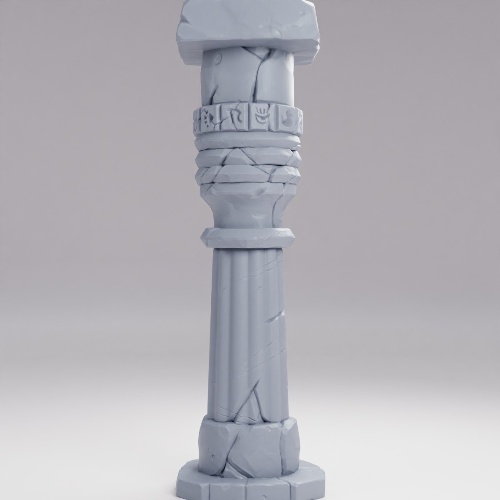 Picture of Egyptian Pillar A