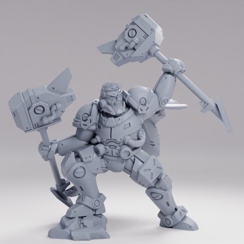 Picture of Exo Commander Dual Hammers