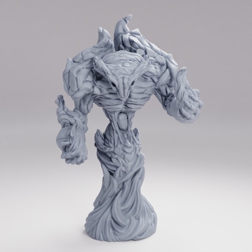 Picture of Fire Elemental Pose B Fireballs