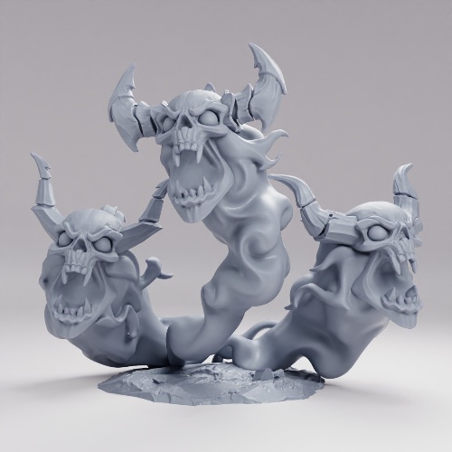 Picture of Fire Skulls