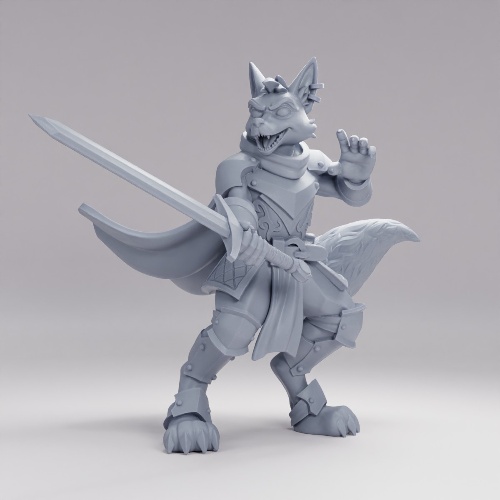 鋼鉄の狐聖騎士 (Iron-Clad Vulpine Crusader) の画像