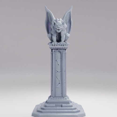 Picture of Gargoyle Pillar