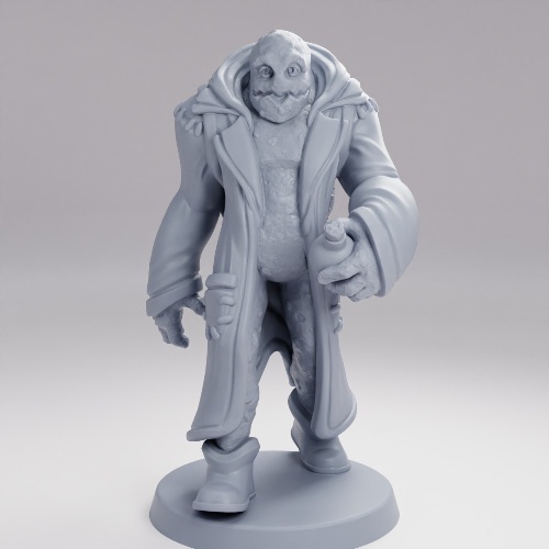 Picture of Golem With Cloak