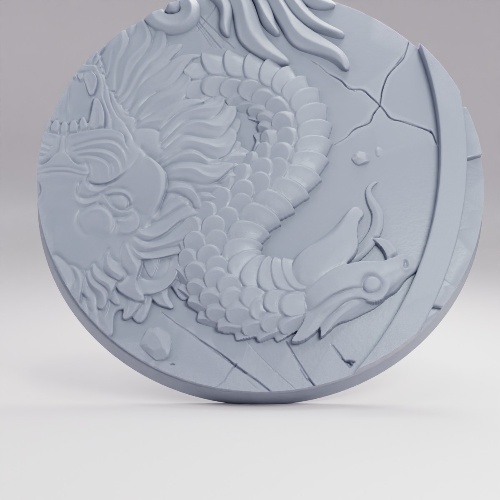 古代ドラコーンのメダリオン の画像
