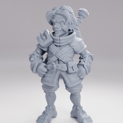 Picture of Halfling Warrior A