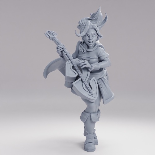 Picture of Human Bard Chanting
