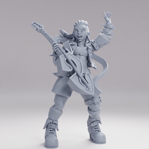 Picture of Human Bard Performing