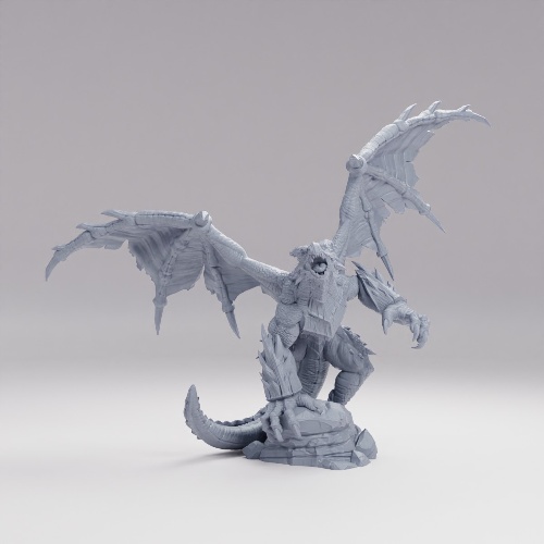 Picture of Ivoran Obsidian Dragon