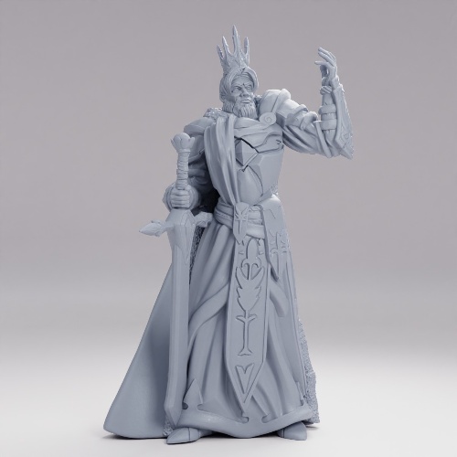 Picture of King With Sword
