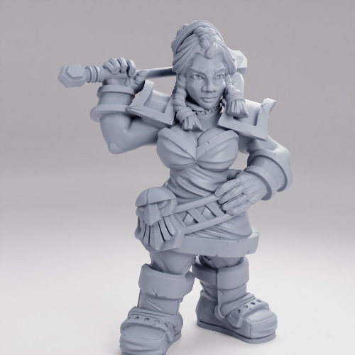 Picture of Lasryl The Cleric A Level 1