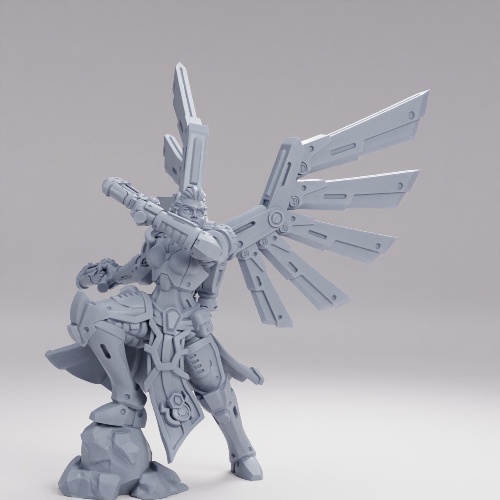 Picture of Legion Erza Commander Two Pistols