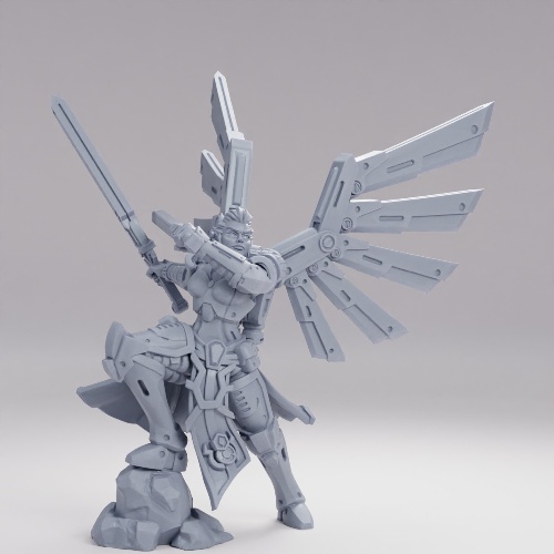 Picture of Legion Erza Commander Two Swords