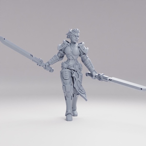 Picture of Legion Erza Knight A Dual Swords
