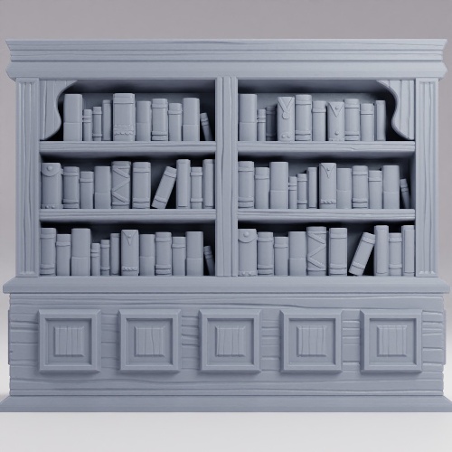 Picture of Library Bookshelf D