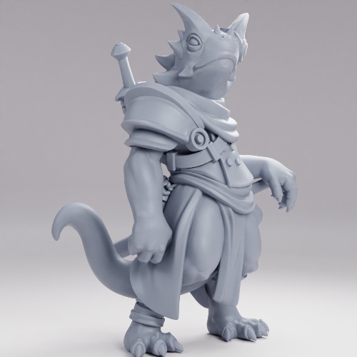 Picture of Lizard Mercenary A