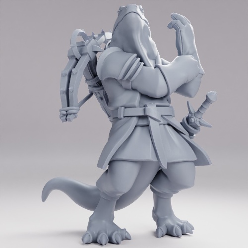 Picture of Lizard Mercenary B