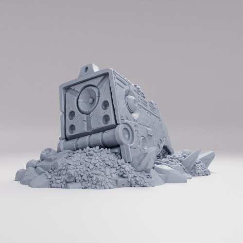 Picture of OssusX Crashed Components